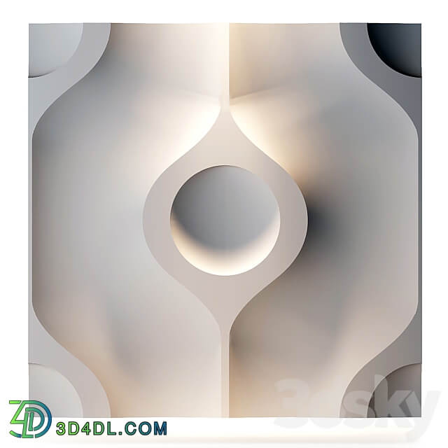 Hole Gypsum Panel 3D Models 3DSKY