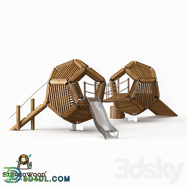 Igrovoy komplekc BALKWOOD CWPg169.256 3D Models 3DSKY