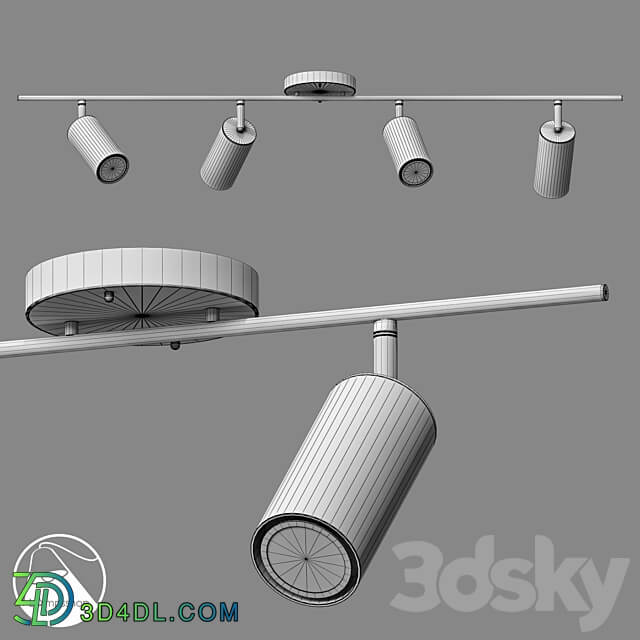 LampsShop.ru PL3071 Chandelier Riverside Ceiling lamp 3D Models 3DSKY