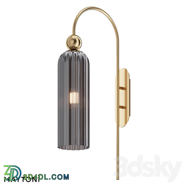 Wall lamp sconce MOD302WL 01CG MOD302WL 01GR MOD302WL 01W OM 3D Models 3DSKY