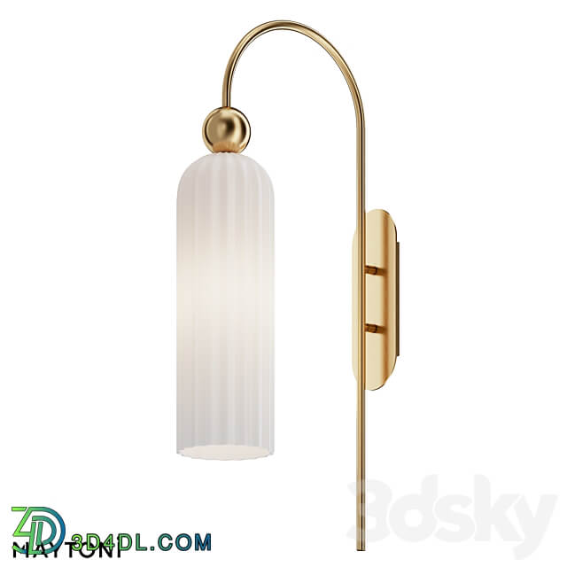 Wall lamp sconce MOD302WL 01CG MOD302WL 01GR MOD302WL 01W OM 3D Models 3DSKY