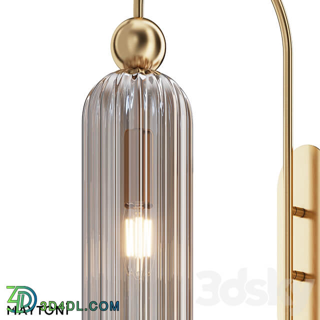 Wall lamp sconce MOD302WL 01CG MOD302WL 01GR MOD302WL 01W OM 3D Models 3DSKY