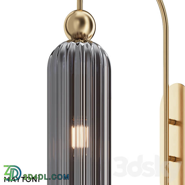 Wall lamp sconce MOD302WL 01CG MOD302WL 01GR MOD302WL 01W OM 3D Models 3DSKY