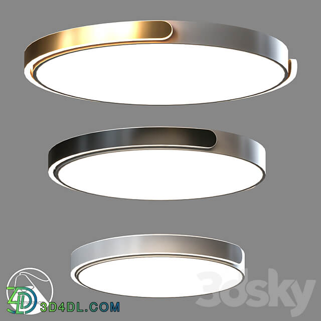 LampsShop.ru PL3053 Chandelier Avrora Ceiling lamp 3D Models 3DSKY