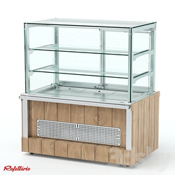 Refrigerated confectionery showcase RC3 Capital 3D Models 3DSKY 