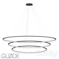 Pendant lamp OLamp Triple Inverse by GLODE Pendant light 3D Models 3DSKY 