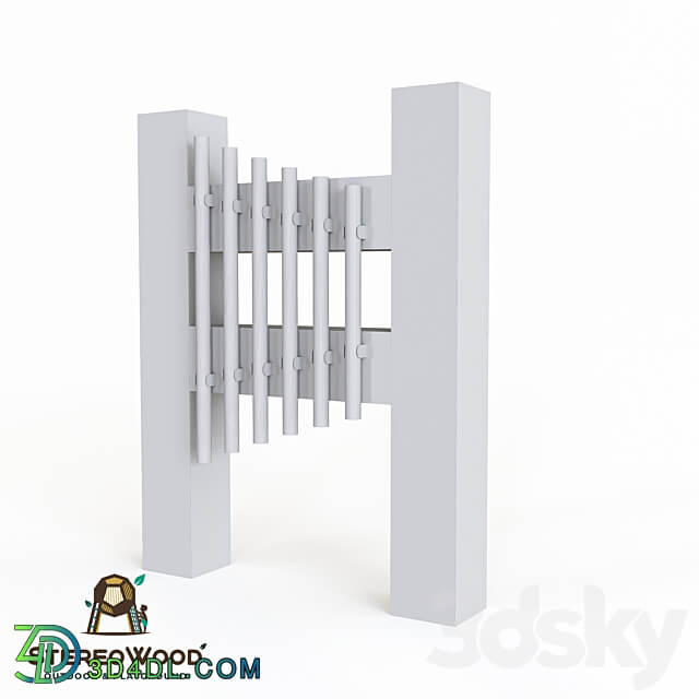 Igrovye elementy BALANSIRY HARDWOOD CWGl042.012 3D Models 3DSKY