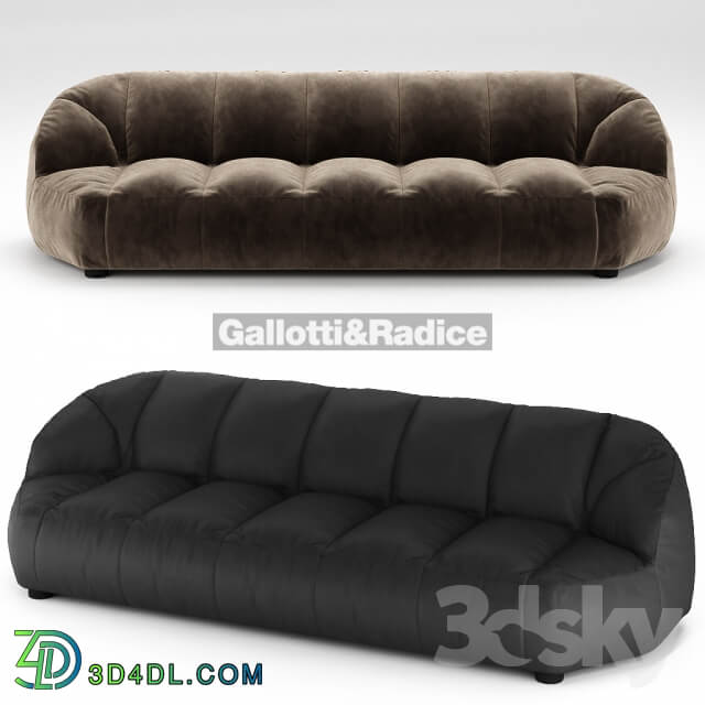 Cloud sofa and armchair Galotti amp Radice