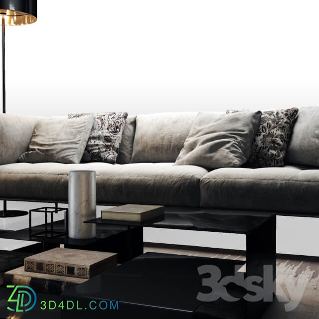 Living divani rod sofa