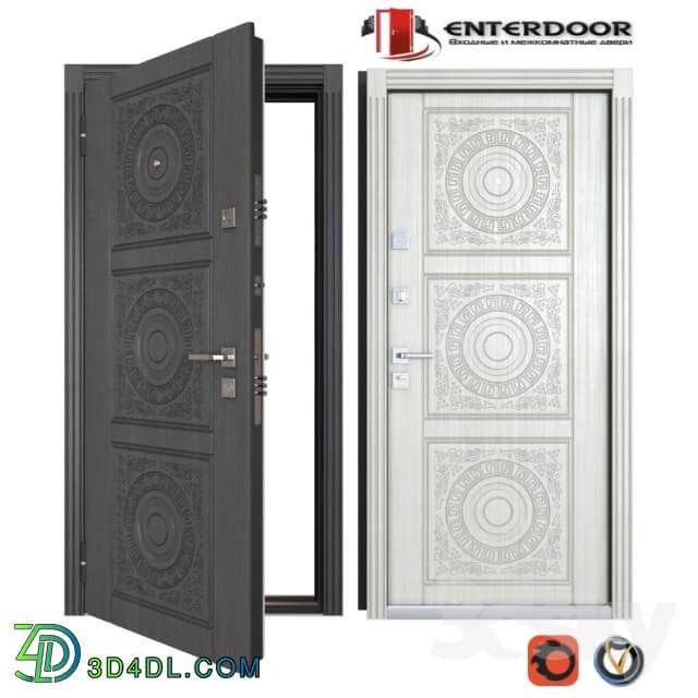 Entrance metal doors EnterDoor Bohema