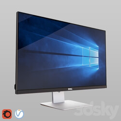 Dell S2415h Monitor PC other electronics 3D Models 