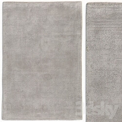 Carpet Benuta Lines Viscose Grey Rug 