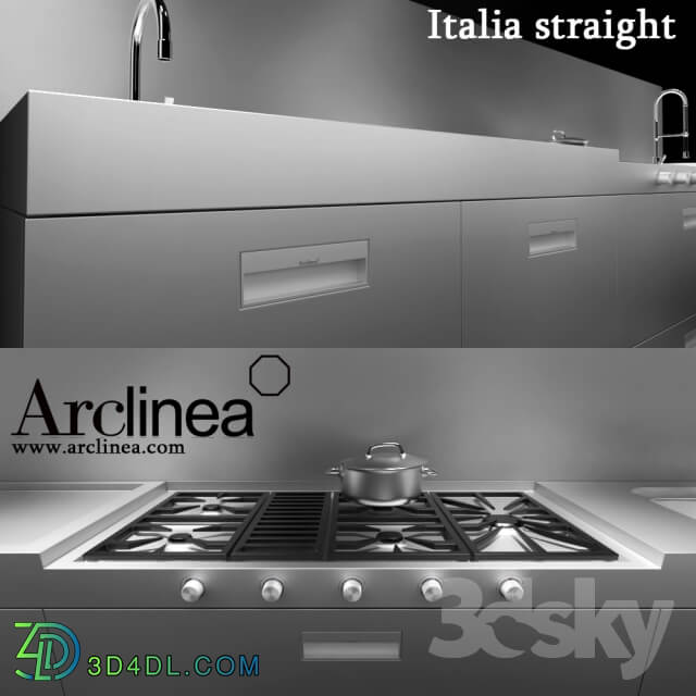 Kitchen Arclinea Italia straight