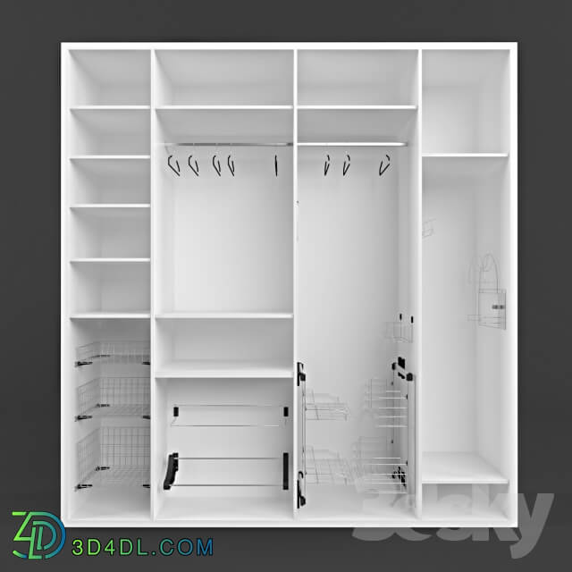 Wardrobe Display cabinets Wardrobe equipment