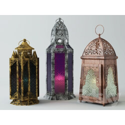 Metal Moroccan Lanterns 