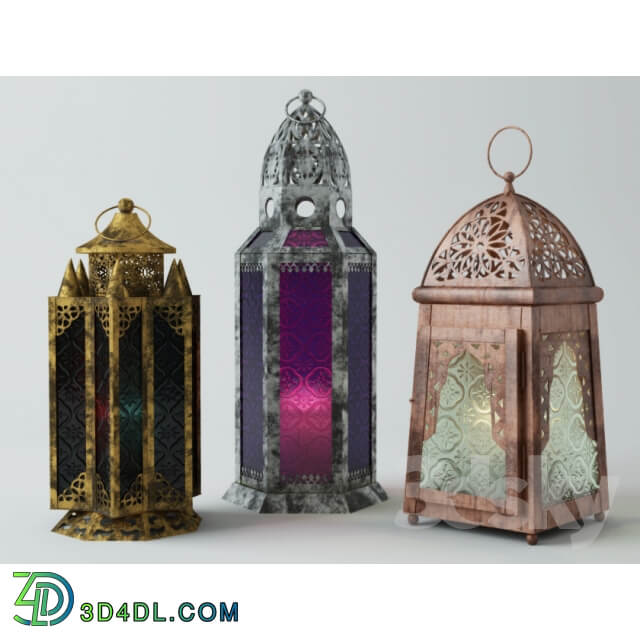 Metal Moroccan Lanterns
