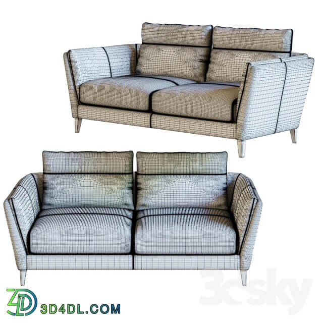 Bretagne 2 seater sofa by Poltrona Frau