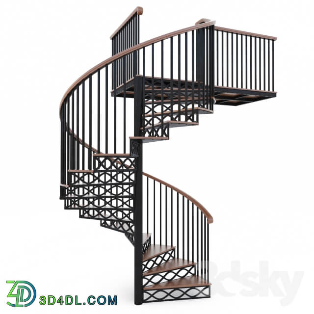 Stairs winding