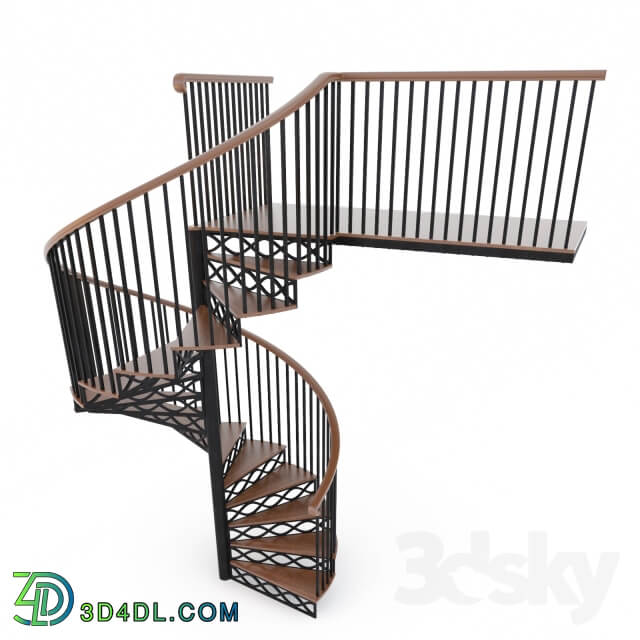 Stairs winding