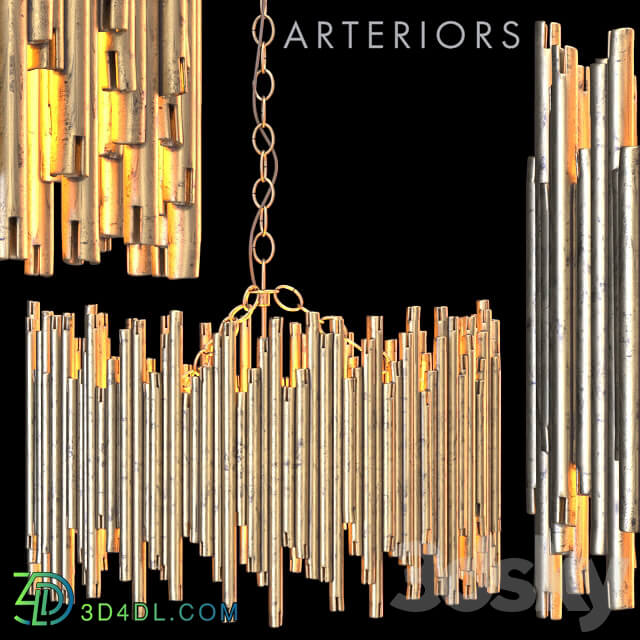 Suspension Arteriors Prescott Pendant 86801 Pendant light 3D Models