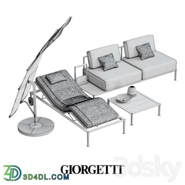 Giorgetti GEA Set Other 3D Models