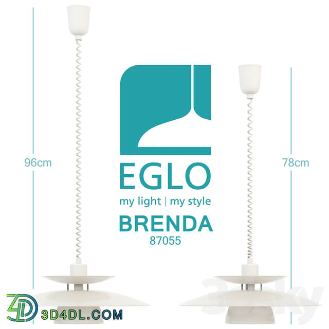 EGLO BRENDA Pendant light 3D Models