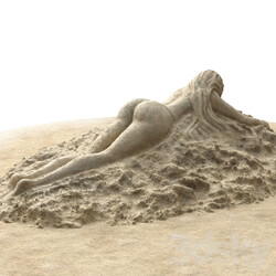 Figure of sand 3D Models 