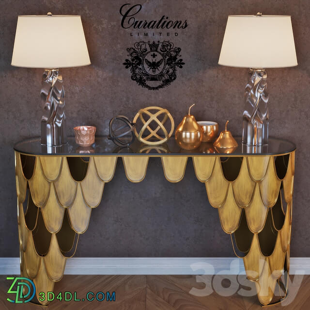 Curations Limited Moscow Console 3D Models