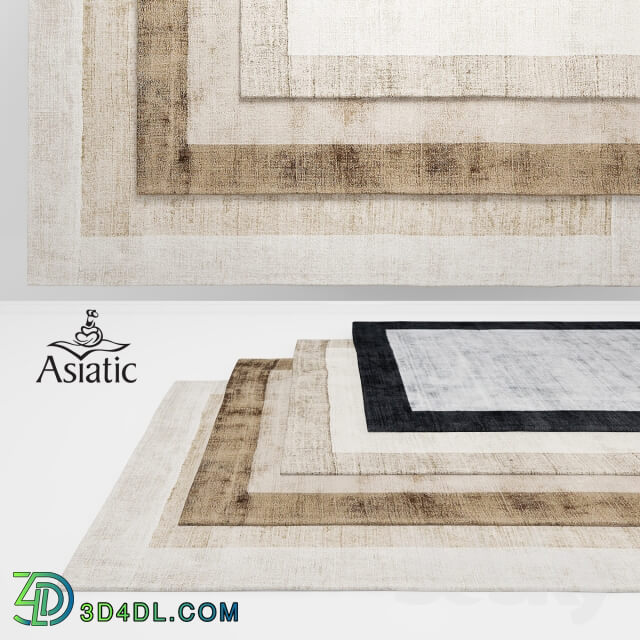 Asiatic Blade Border Rugs