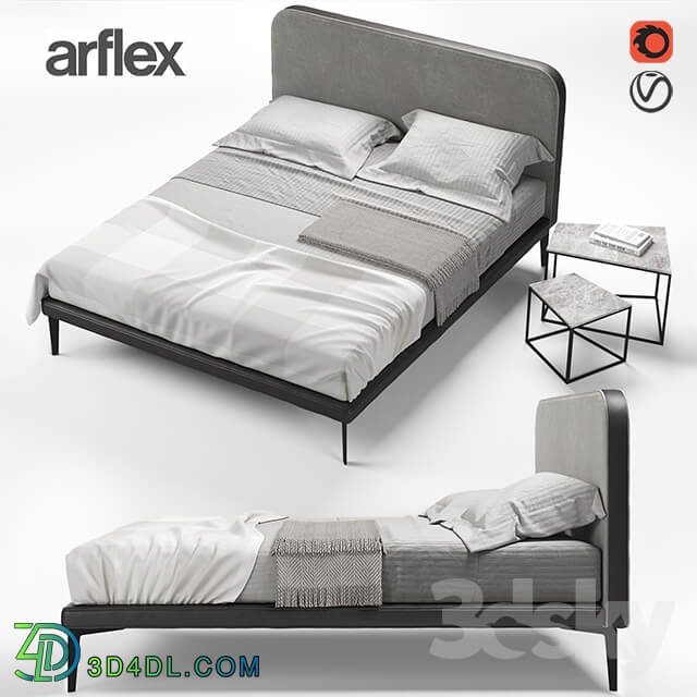 Bed ARFLEX SUITE bed