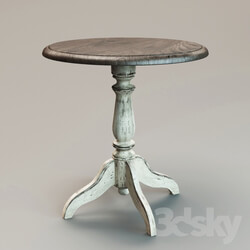 table pedestal table quot Chateau quot  