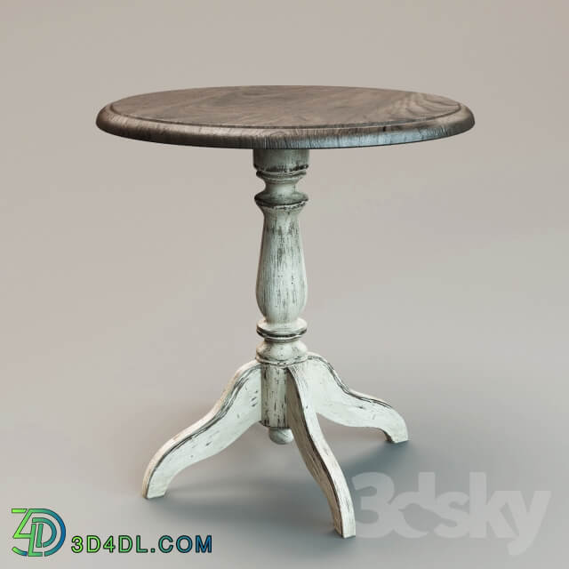 table pedestal table quot Chateau quot 