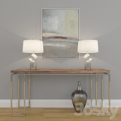 Waverly Console Table 3D Models 