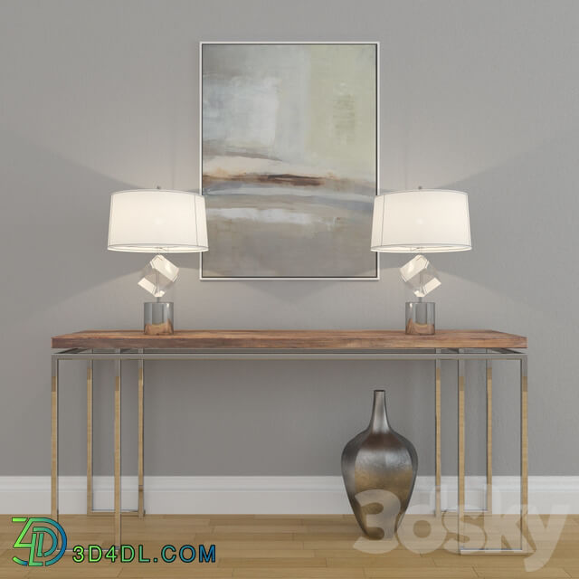Waverly Console Table 3D Models