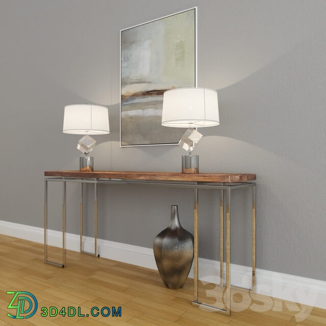 Waverly Console Table 3D Models