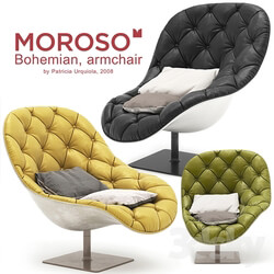 Moroso Bohemian armchair 
