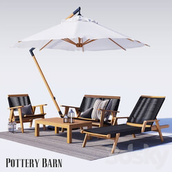 Outdoor furniture Palmer Rope 2 Other 3D Models 