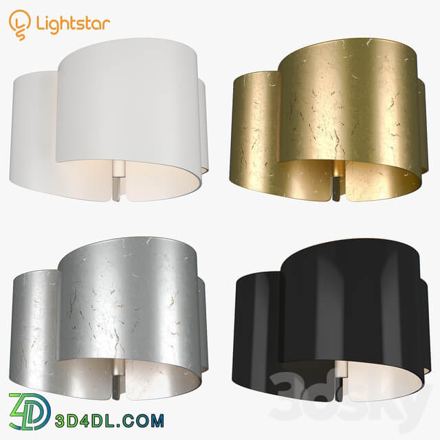 81103x Pittore Lightstar Ceiling lamp 3D Models