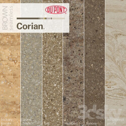 Dupont Corian Kitchen Countertops Brown 1 