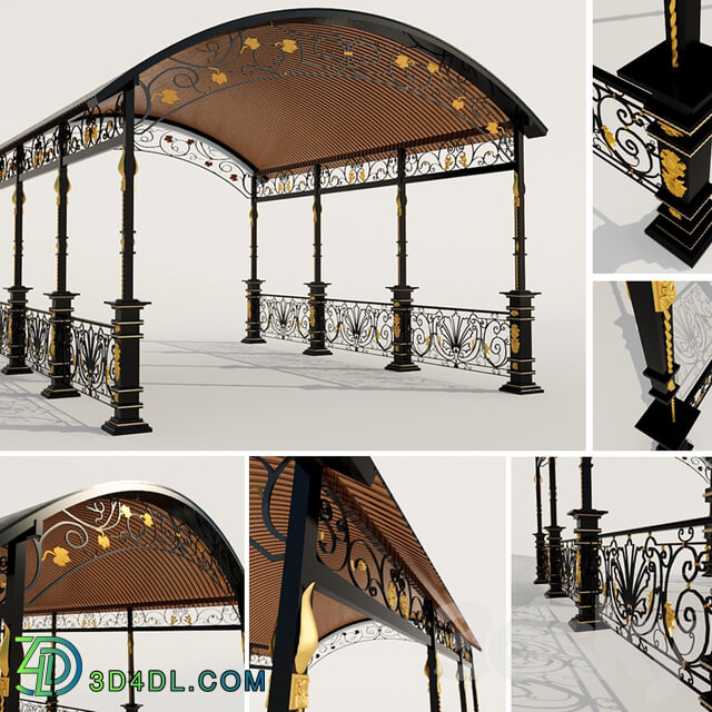 Forged canopy Other 3D Models