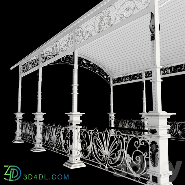 Forged canopy Other 3D Models