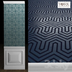 York Ashford Geometrics Wallpaper 