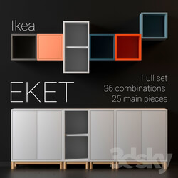 Sideboard Chest of drawer Ikea EKET full set Ikea Ecket full collection 