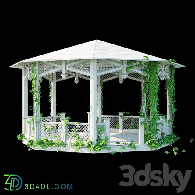 Octagonal Arbor Other 3D Models