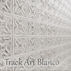 Tile Track Art Blanco 
