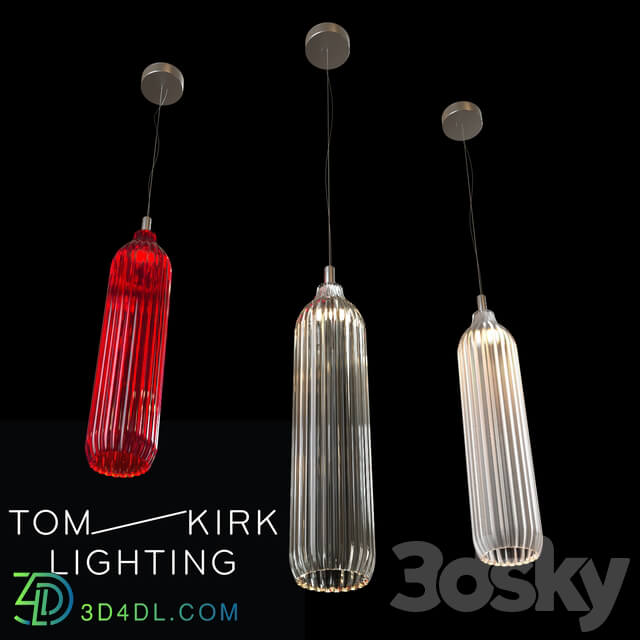 Flute Pendant by Tom Kirk Lighting Pendant light 3D Models