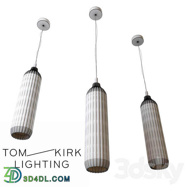 Flute Pendant by Tom Kirk Lighting Pendant light 3D Models