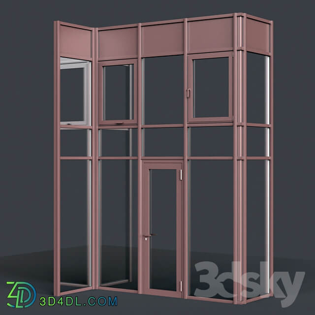 Facade system Curtain Wall