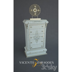 Sideboard Chest of drawer Vicente Zaragoza Verona Tall Boy 
