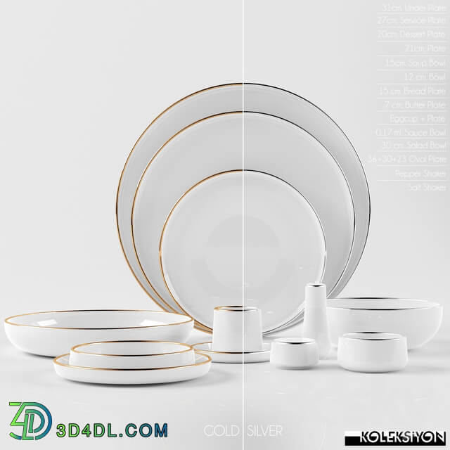 PLATE SET